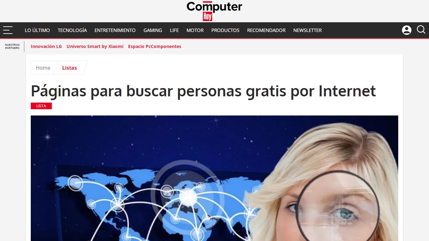 Páginas para buscar personas gratis por Internet - ComputerHoy
